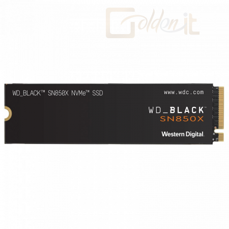 Winchester SSD Western Digital 1TB M.2 2280 NVMe SN850X Without Heatsink Black - WDS100T2X0E