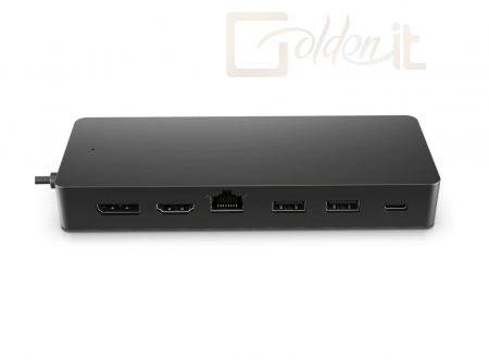 Notebook kiegészitők HP Universal USB-C Multiport Hub Black - 50H98AA#ABB
