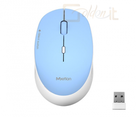 Egér Meetion R570 Wireless mouse Blue - MT-R570BLUE