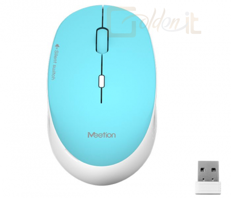 Egér Meetion R570 Wireless mouse Cyan - MT-R570CY