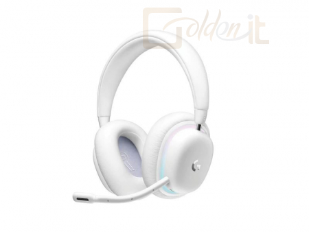 Fejhallgatók, mikrofonok Logitech G735 Wireless Gaming RGB Bluetooth Headset White - 981-001083