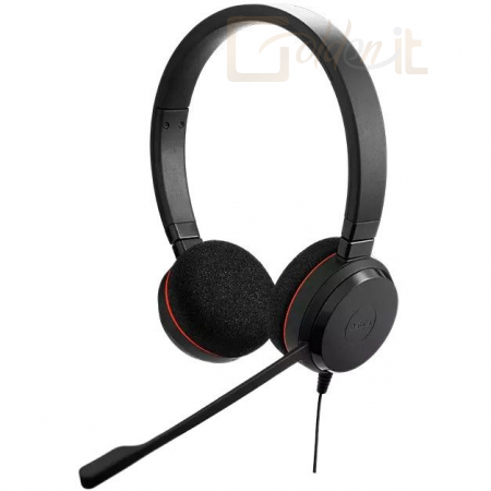 Fejhallgatók, mikrofonok Jabra Evolve 20 SE MS Stereo Headset Black - 4999-823-309