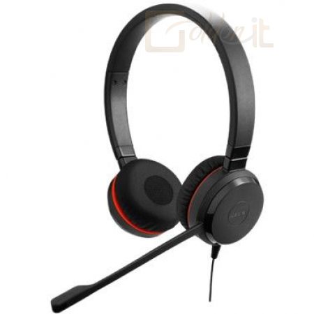 Fejhallgatók, mikrofonok Jabra Evolve 30 II UC Duo Headset Black - 5399-829-309