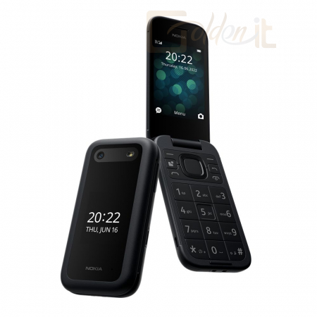Mobil készülékek Nokia 2660 Flip DualSIM Black - 1GF011EPA1A01