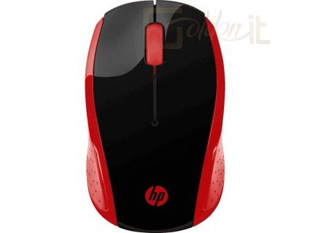Egér HP Wireless Mouse 200 Red - 2HU82AA#ABB