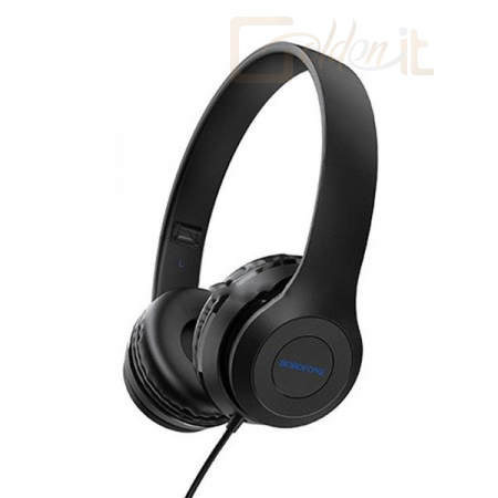 Fejhallgatók, mikrofonok BOROFONE BO5 Star Headset Black - BO5