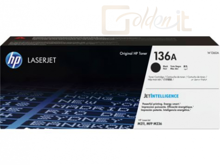 Nyomtató - Tintapatron HP W1360A (136A) Black toner - W1360A