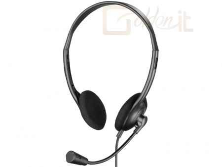 Fejhallgatók, mikrofonok Sandberg MiniJack Headset Black Bulk - 825-30
