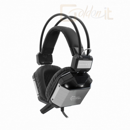 Fejhallgatók, mikrofonok White Shark Jaguar Virtual 7.1 Gaming headset Black/Silver - WS GH-1946B/S