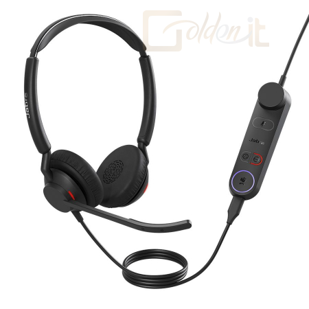 Fejhallgatók, mikrofonok Jabra Engage 50 II MS Stereo Headset + Control Unit Black - 5099-299-2119