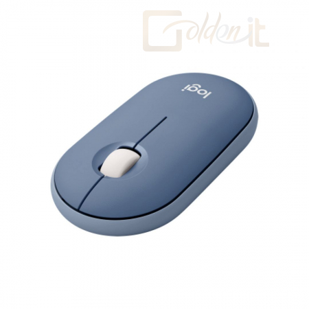 Egér Logitech Pebble M350 Bluetooth/Wireless Blueberry - 910-006753