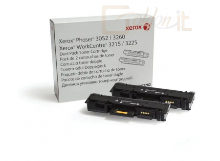 Nyomtató - Tintapatron Xerox 106R02782 Dual Pack Black - 106R02782