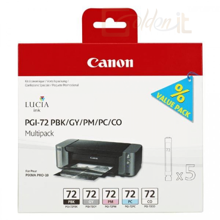 Nyomtató - Tintapatron Canon PGI-72 Multipack tintapatron - 6403B007