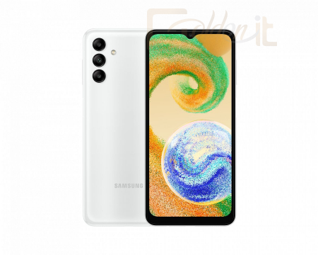 Mobil készülékek Samsung Galaxy A04s 32GB DualSIM White - SM-A047FZWUEUE