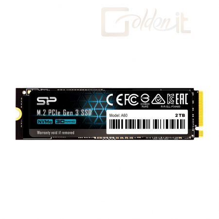 Winchester SSD Silicon Power 2TB M.2 2280 NVMe P34A60 - SP002TBP34A60M28