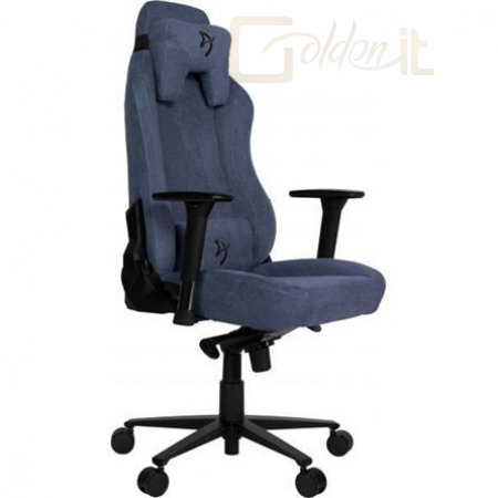 Gamer szék Arozzi Vernazza Soft Fabric Gamin Chair Blue - VERNAZZA-SFB-BL