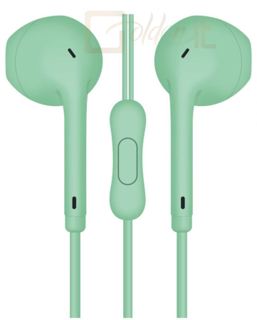 Fejhallgatók, mikrofonok Platinet FreeStyle EarPhones Headset Green - FH770G