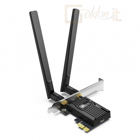 Hálózati eszközök TP-Link Archer TX55E AX3000 Wi-Fi 6 Bluetooth 5.2 PCIe Adapter - ARCHER TX55E