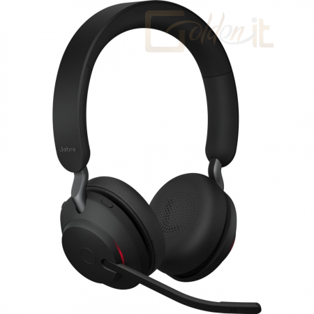 Fejhallgatók, mikrofonok Jabra Evolve2 75 UC Stereo Bluetooth Headset Black - 27599-989-999