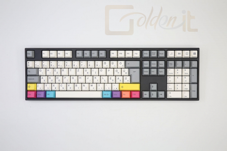 Billentyűzet Varmilo VEA109 CMYK USB Cherry MX Brown Mechanical Gaming Keyboard - A27A024A2A1A05A007