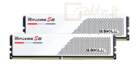 RAM G.SKILL 32GB DDR5 5600MHz Kit(2x16GB) Ripjaws S5 White - F5-5600J2834F16GX2-RS5W