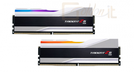 RAM G.SKILL 64GB DDR5 5600MHz Kit(2x32GB) Trident Z5 RGB Silver - F5-5600J2834F32GX2-TZ5RS