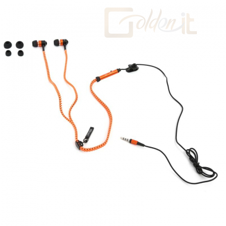 Fejhallgatók, mikrofonok Platinet FreeStyle Zip Headset Orange - FH2111O