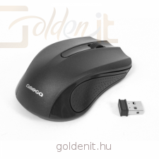 OMEGA Egér OM-419 Wireless 2,4GHz 1000DPI Fekete