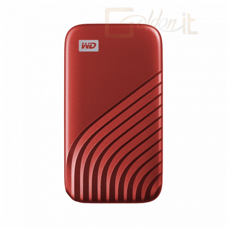 Winchester SSD (külső) Western Digital 2TB USB3.2 My Passport Red - WDBAGF0020BRD-WESN