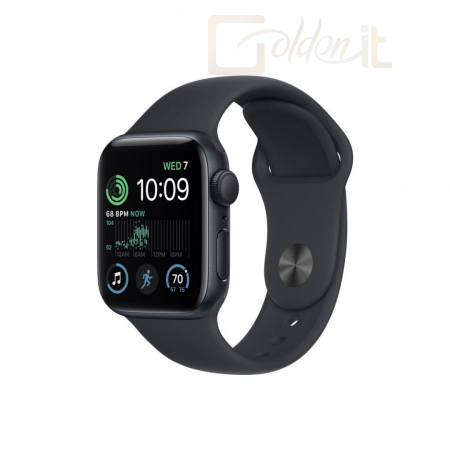 Okosóra Apple Watch SE2 GPS 40mm Midnight Aluminium Case with Midnight Sport Band - MNJT3C