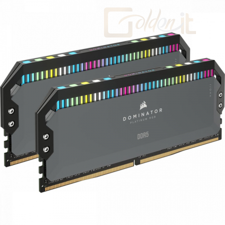 RAM Corsair 32GB DDR5 5600MHz Kit(2x16GB) Dominator Platinum RGB Grey - CMT32GX5M2B5600Z36