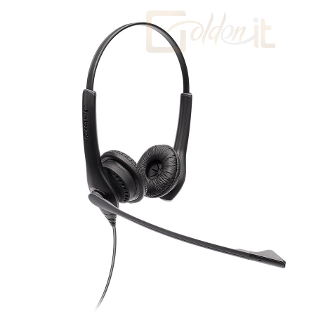 Fejhallgatók, mikrofonok Jabra Biz 1100 EDU Duo Headset Black - 1159-0159-EDU