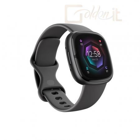 Okosóra Fitbit Sense 2 Shadow Grey/Graphite Aluminum - FB521BKGB
