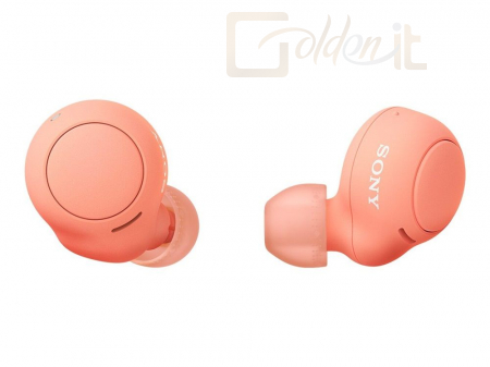 Fejhallgatók, mikrofonok Sony WFC500D True Wireless Bluetooth Headset Orange - WFC500D.CE7