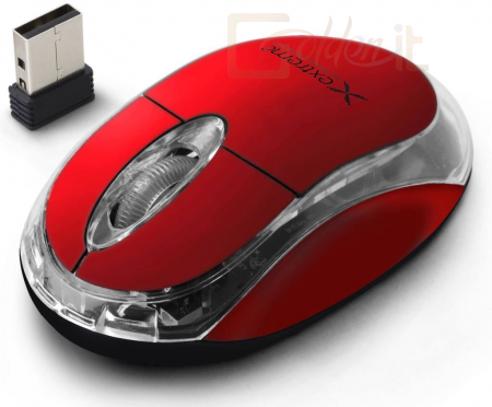 Egér Esperanza Extreme Harrier Wireless Mouse Red - XM105R