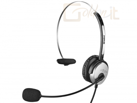 Fejhallgatók, mikrofonok Sandberg MiniJack Mono Headset Saver Black - 326-11