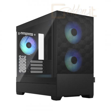 Ház Fractal Design Pop Mini Air RGB Tempered Glass Black - FD-C-POR1M-06