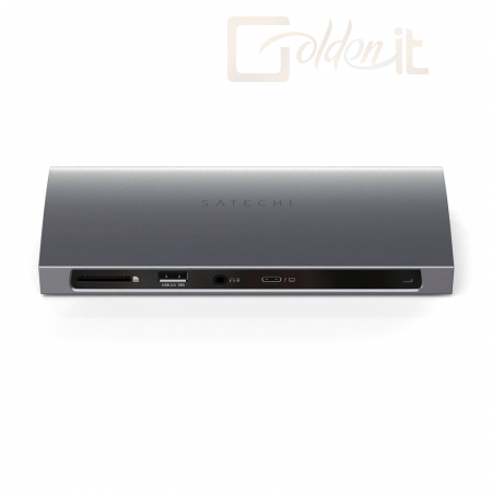 Notebook kiegészitők Satechi Thunderbolt 4 Dock Aluminium Space Grey - ST-UCT4DM