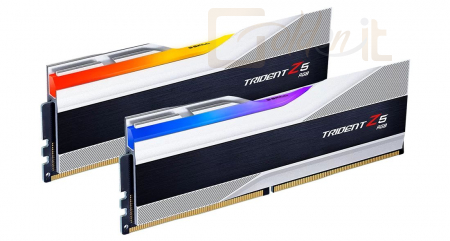 RAM G.SKILL 64GB DDR5 6000MHz Kit(2x32GB) Trident Z5 RGB Silver - F5-6000J3238G32GX2-TZ5RS