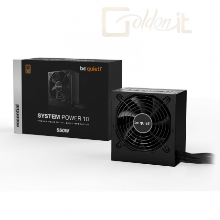 Táp Be quiet! 550W 80+ Bronze System Power 10 - BN327