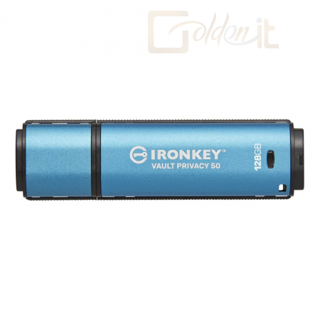 USB Ram Drive Kingston 128GB IronKey Vault Privacy 50 USB3.2 Blue - IKVP50/128GB
