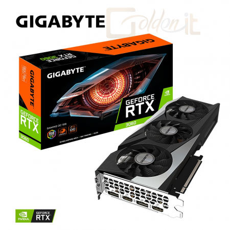 Videókártya Gigabyte RTX 3060 GAMING OC 12G - GV-N3060GAMING OC-12GD