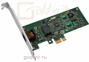 Intel Gigabit CT (Ethernet 10/100/1000Base-T) PCIe kártya  Réz Bulk