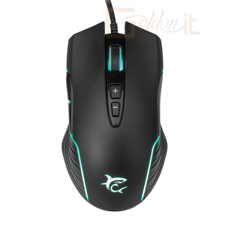 Egér White Shark Azarah RGB Gaming Mouse Black - WS GM-5003