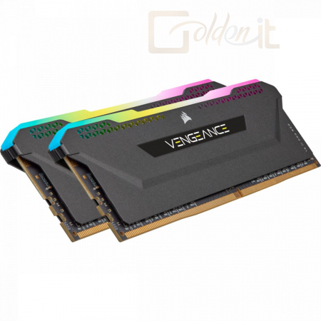 RAM Corsair 64GB DDR4 3600MHz Kit(2x32GB) Vengeance RGB Pro SL Black - CMH64GX4M2D3600C18