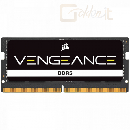 RAM - Notebook Corsair 8GB 4800MHz DDR5 Vengeance Black - CMSX8GX5M1A4800C40