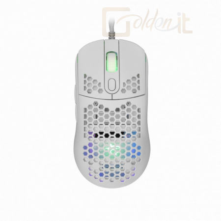 Egér White Shark Galahad Gaming Mouse White - WS GM-5007W