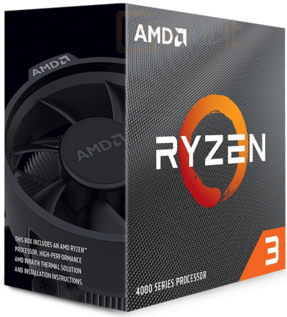 Processzorok AMD Ryzen 3 4300G 4,1GHz AM4 BOX (Ventilátor nélküli) - 100-100000144BOX