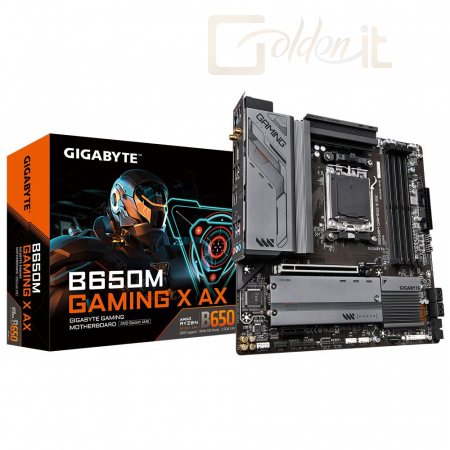 Alaplapok Gigabyte B650M GAMING X AX - B650M GAMING X AX