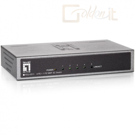 Hálózati eszközök LevelOne FEU-0511 5-Port Fast Ethernet Switch - FEU-0511